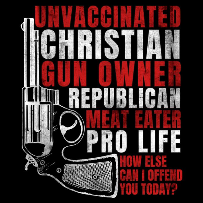 Unvaccinated Christian Gun Owner Republican Meat Eater Cooling Performance Crew T-Shirt
