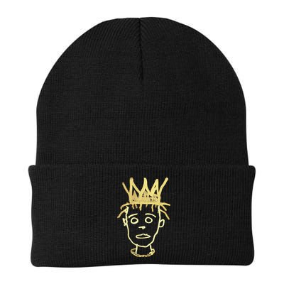 Urban Crown Graffiti Art Streetwear Expressive Drip Ink Beanie