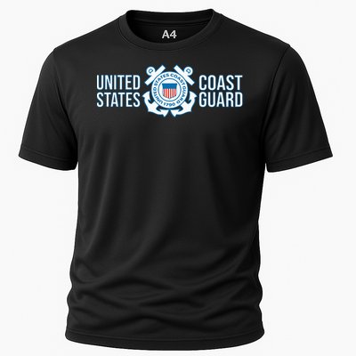 US COAST GUARD USCG UNITED STATES ANCHOR Cooling Performance Crew T-Shirt