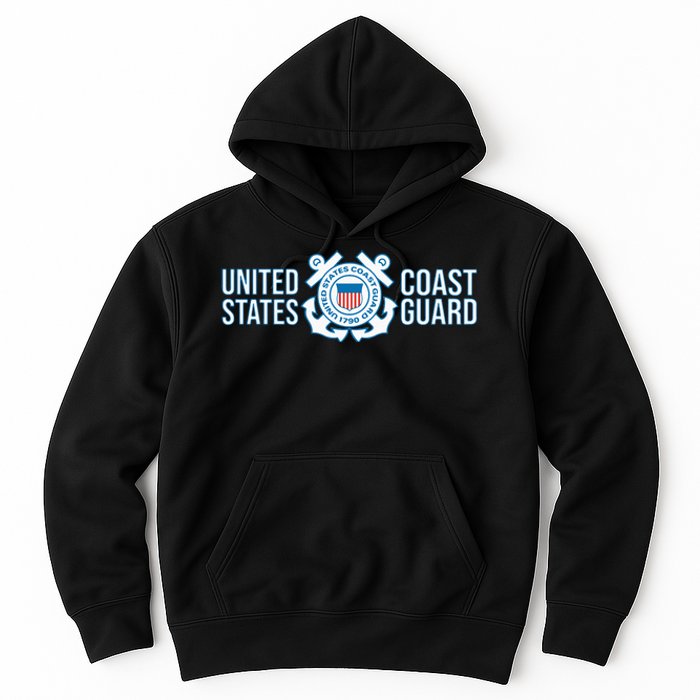 US COAST GUARD USCG UNITED STATES ANCHOR Hoodie