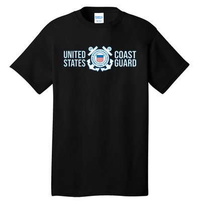 US COAST GUARD USCG UNITED STATES ANCHOR Tall T-Shirt