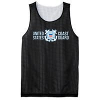 US COAST GUARD USCG UNITED STATES ANCHOR Mesh Reversible Basketball Jersey Tank