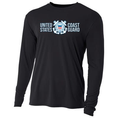 US COAST GUARD USCG UNITED STATES ANCHOR Cooling Performance Long Sleeve Crew