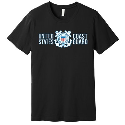 US COAST GUARD USCG UNITED STATES ANCHOR Premium T-Shirt