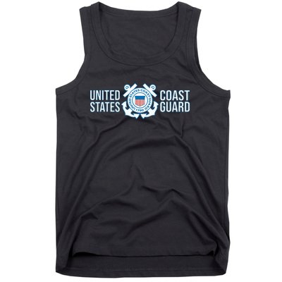 US COAST GUARD USCG UNITED STATES ANCHOR Tank Top