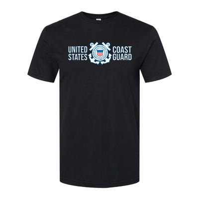 US COAST GUARD USCG UNITED STATES ANCHOR Softstyle® CVC T-Shirt