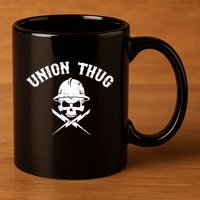 Union Cool Gift Laborers Union Gift 11oz C Handle Ceramic Mug
