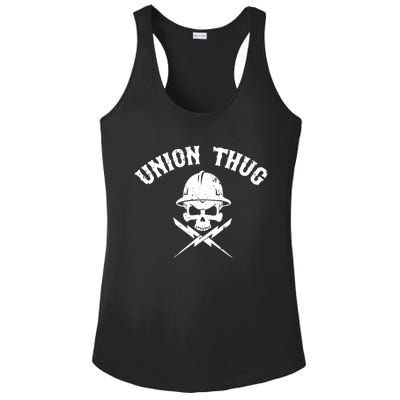 Union Cool Gift Laborers Union Gift Ladies PosiCharge Competitor Racerback Tank