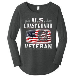 U.S. Coast Guard Veteran Vet Women's Perfect Tri Tunic Long Sleeve Shirt