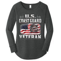 U.S. Coast Guard Veteran Vet Women's Perfect Tri Tunic Long Sleeve Shirt