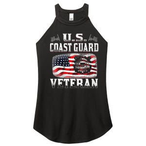 U.S. Coast Guard Veteran Vet Women's Perfect Tri Rocker Tank