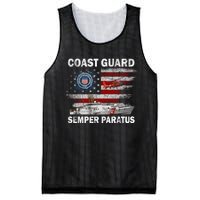 U.S. Coast Guard USCG SEMPER PARATUS Flag Vintage Pullover Hoodie Mesh Reversible Basketball Jersey Tank