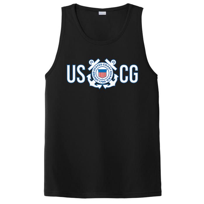 Us Coast Guard Uscg United States Anchor PosiCharge Competitor Tank