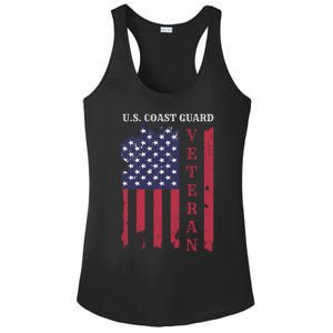 Us Coast Guard Veteran Appreciation Retiret Gift Ladies PosiCharge Competitor Racerback Tank