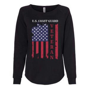 Us Coast Guard Veteran Appreciation Retiret Gift Womens California Wash Sweatshirt