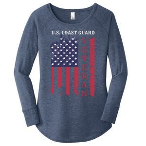 Us Coast Guard Veteran Appreciation Retiret Gift Women's Perfect Tri Tunic Long Sleeve Shirt