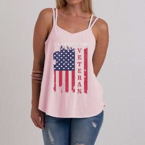 Us Coast Guard Veteran Appreciation Retiret Gift Women's Strappy Tank