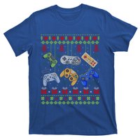 Ugly Christmas Gamers Video Game Controller Santa Elf T-Shirt