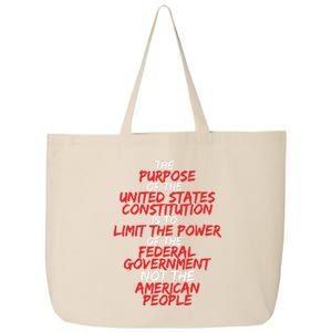 US Constitution Gift Constitution Clarification 25L Jumbo Tote