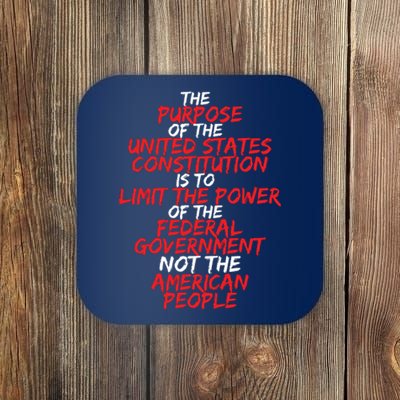 US Constitution Gift Constitution Clarification Coaster