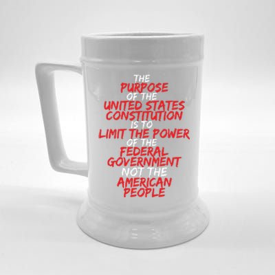 US Constitution Gift Constitution Clarification Beer Stein