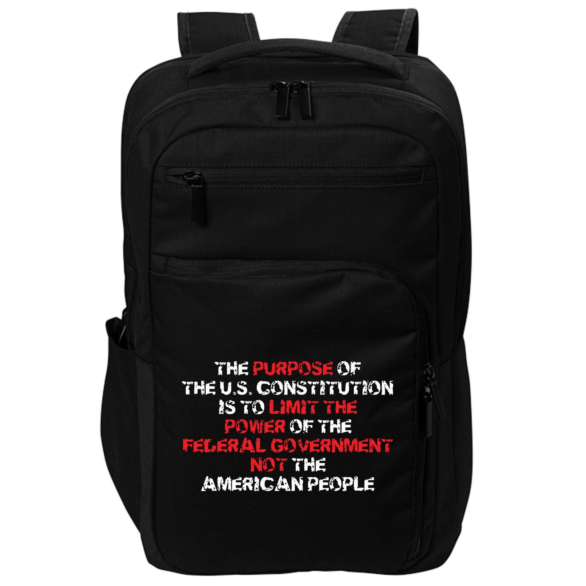 US Constitution Gift Constitution Clarification Pro 2A Impact Tech Backpack