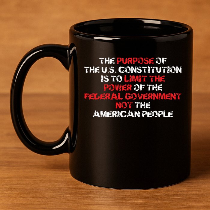 US Constitution Gift Constitution Clarification Pro 2A 11oz C Handle Ceramic Mug