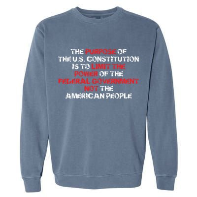 US Constitution Gift Constitution Clarification Pro 2A Garment-Dyed Sweatshirt