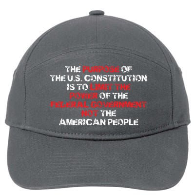 US Constitution Gift Constitution Clarification Pro 2A 7-Panel Snapback Hat