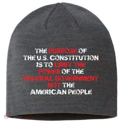 US Constitution Gift Constitution Clarification Pro 2A Sustainable Beanie