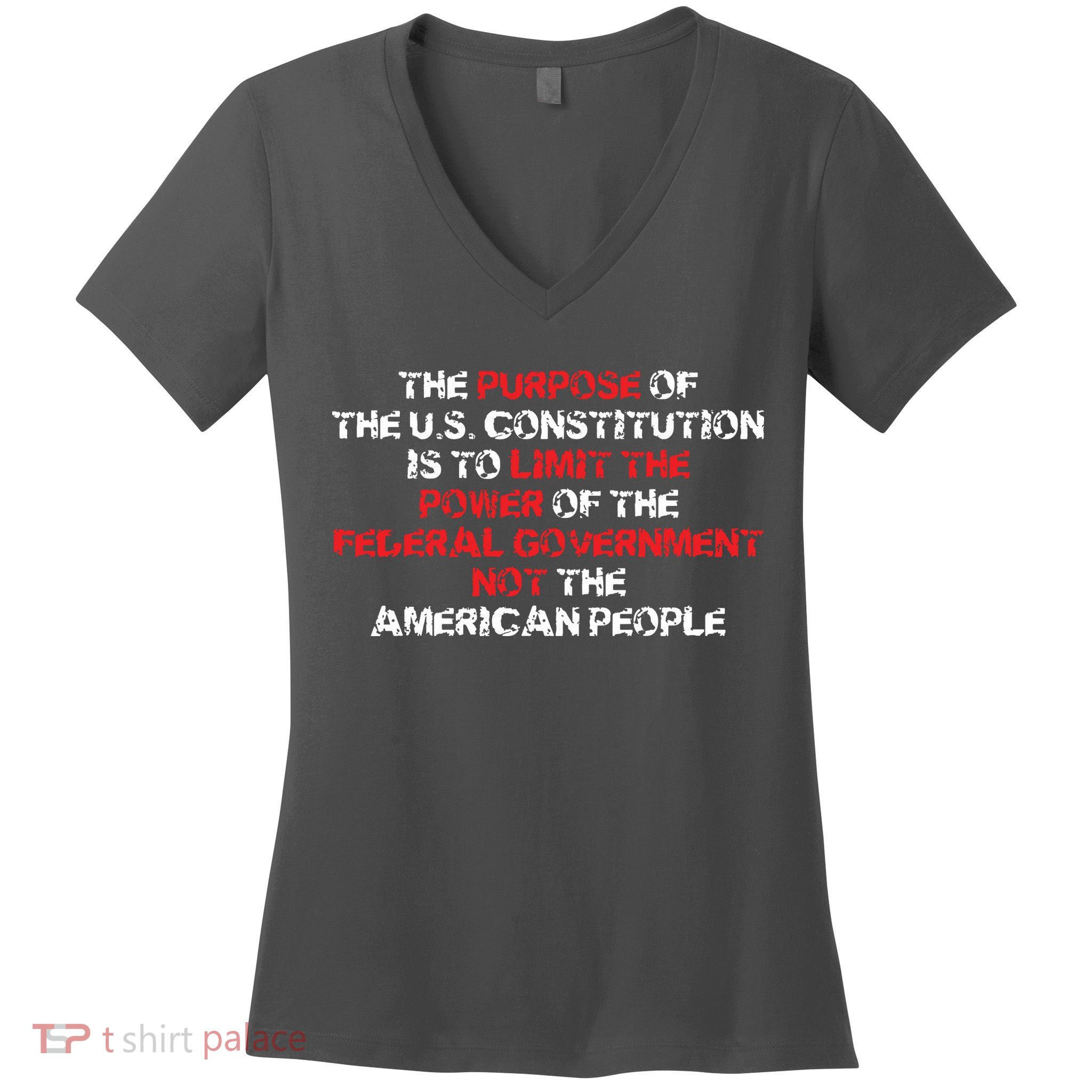 US Constitution Gift Constitution Clarification Pro 2A Women's V-Neck T-Shirt