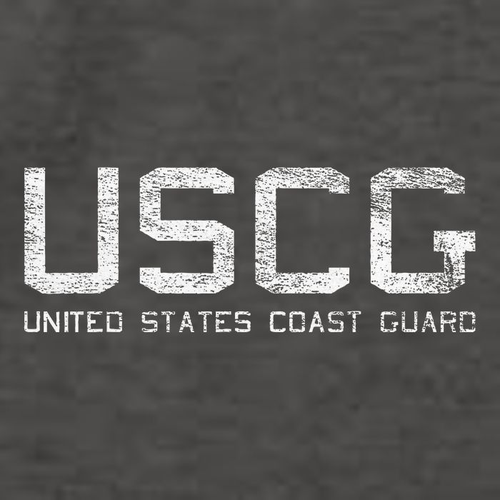 Us Coast Guard Uscg United States Anchor Vector Backpack