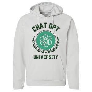 University Chat Gpt Performance Fleece Hoodie