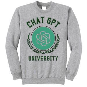 University Chat Gpt Tall Sweatshirt