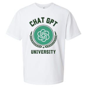 University Chat Gpt Sueded Cloud Jersey T-Shirt