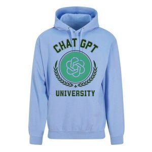 University Chat Gpt Unisex Surf Hoodie