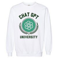 University Chat Gpt Garment-Dyed Sweatshirt