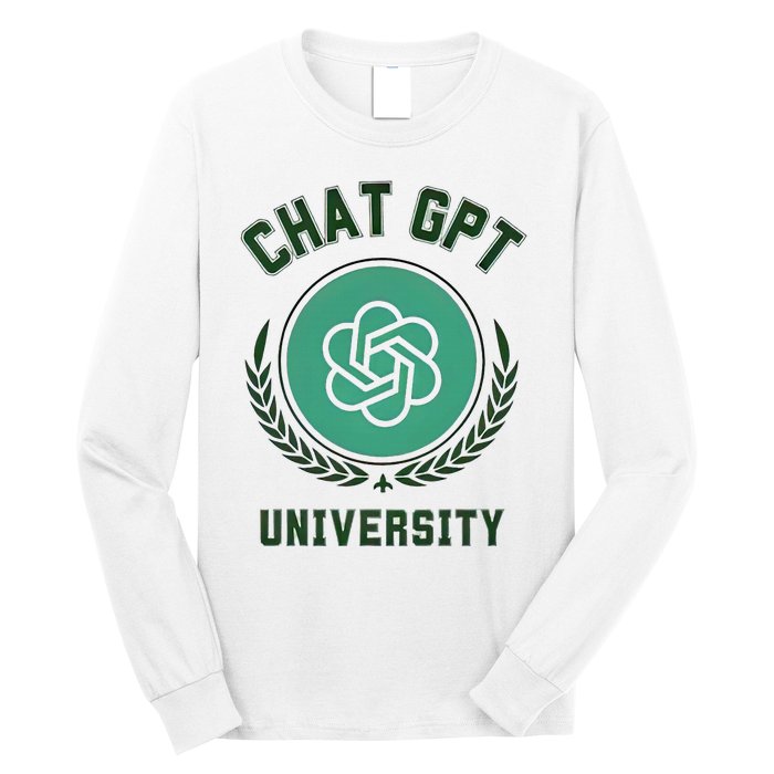 University Chat Gpt Long Sleeve Shirt