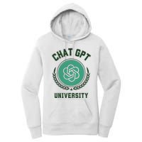 University Chat Gpt Women's Pullover Hoodie