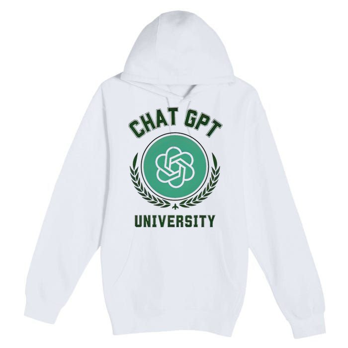 University Chat Gpt Premium Pullover Hoodie