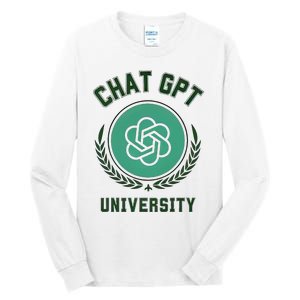 University Chat Gpt Tall Long Sleeve T-Shirt