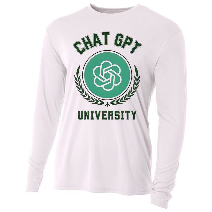 University Chat Gpt Cooling Performance Long Sleeve Crew