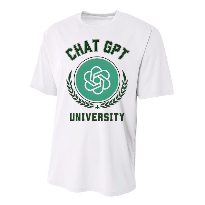 University Chat Gpt Performance Sprint T-Shirt