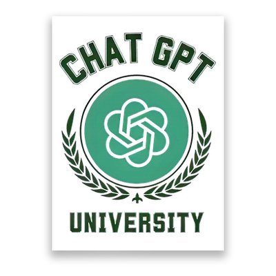 University Chat Gpt Poster