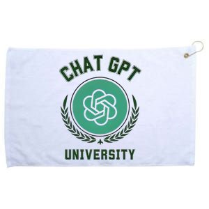 University Chat Gpt Grommeted Golf Towel