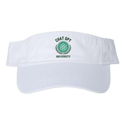 University Chat Gpt Valucap Bio-Washed Visor