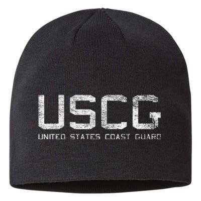 Us Coast Guard Uscg United States Anchor Sustainable Beanie