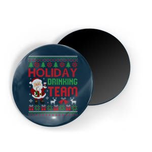 Ugly Christmas Holiday Drinking Team Gift Magnet