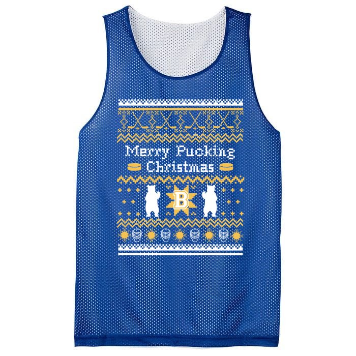 Ugly Christmas Hockey Boston Gift Mesh Reversible Basketball Jersey Tank