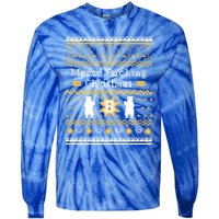 Ugly Christmas Hockey Boston Gift Tie-Dye Long Sleeve Shirt